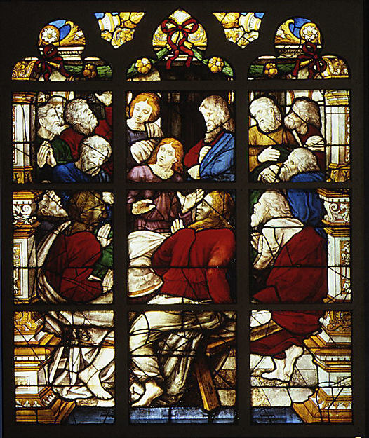 The Disciples in the Upper Room (?)