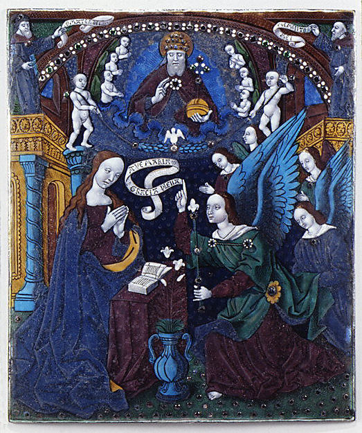 The Annunciation by Master of the Triptych of Louis XII
