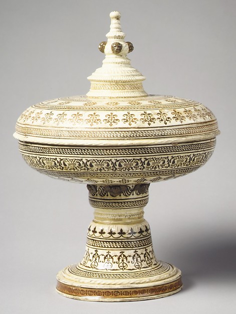 Tazza with cover by an unrecorded maker, The Metropolitan Museum of Art