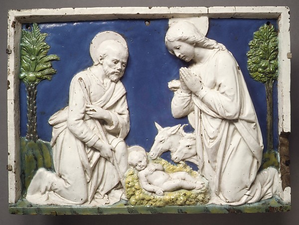 Nativity by Andrea della Robbia