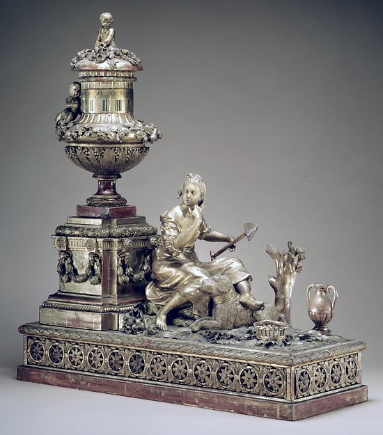 Mantel clock by an unrecorded maker, The Metropolitan Museum of Art