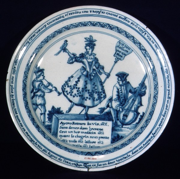 Plate by Laurent Cars, The Metropolitan Museum of Art