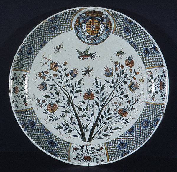 Salad bowl (Saladier) by Jean-Baptiste Guillibaud, The Metropolitan Museum of Art