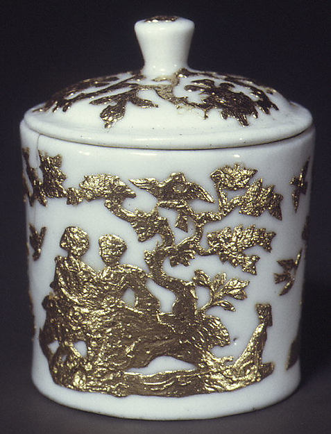 Toilet jar by Saint-Cloud factory, The Metropolitan Museum of Art