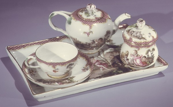 Sugar bowl with cover (part of a set) by Meissen Manufactory, The Metropolitan Museum of Art