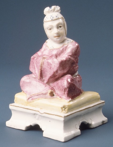 Nymphenburg Porcelain Manufactory, Figure of a seated Chinese woman