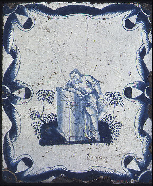 Stove tile by an unrecorded maker, The Metropolitan Museum of Art