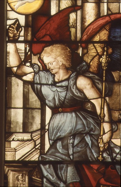 The Angel Gabriel (one of a pair) by an unrecorded maker, The Metropolitan Museum of Art