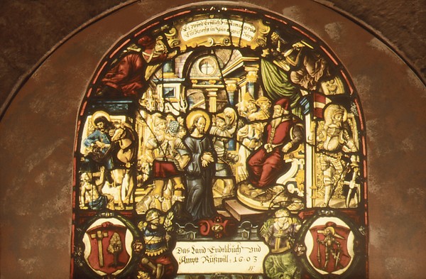 Christ Before Annas by Franz Fallenter