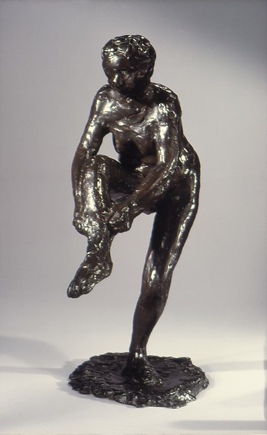 Dancer Putting on Her Stocking (Third State)