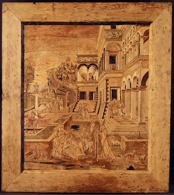Jacopo [Giacomo] Barozzi da Vignola, The Finding of Moses