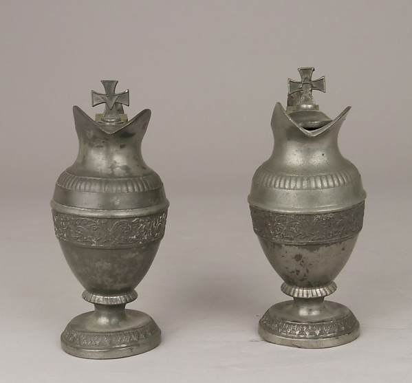 Pair of mass cruets by an unrecorded maker, The Metropolitan Museum of Art