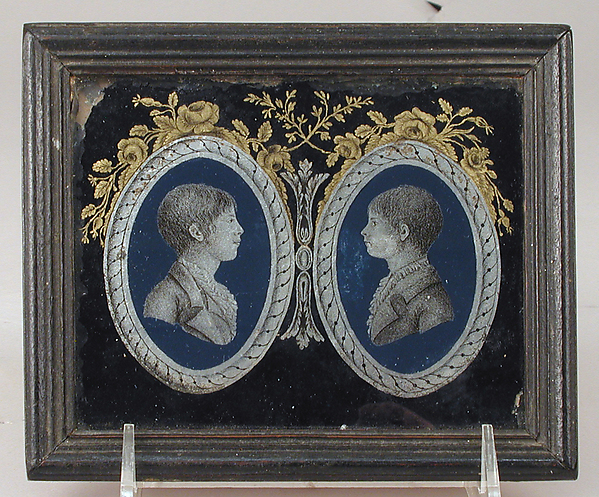 Panel with portraits of two boys by an unrecorded maker, The Metropolitan Museum of Art