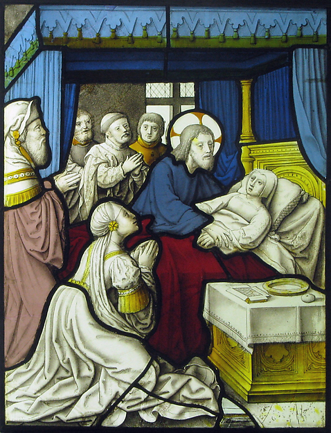 The Healing of Jairus' Daughter by Anonymous