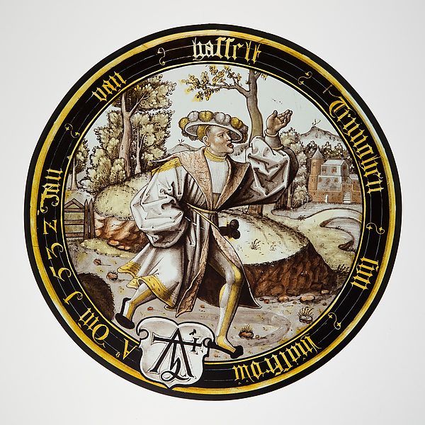 The Prodigal Sets Out (one of eight scenes from the story of the Prodigal Son) by Anonymous