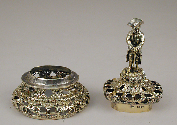 Vase mounts (one of a pair) by L.H.R., London, The Metropolitan Museum of Art