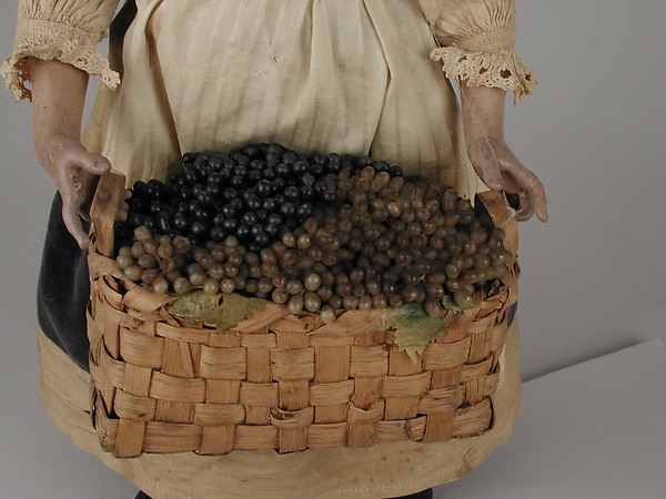 Basket of grapes by an unrecorded maker, The Metropolitan Museum of Art