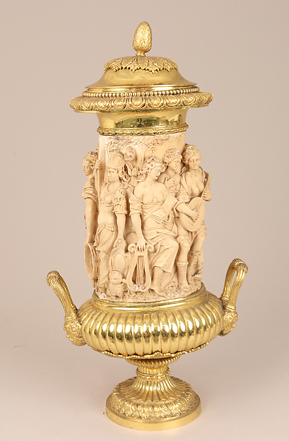 Saltcellar with cover by an unrecorded maker, The Metropolitan Museum of Art