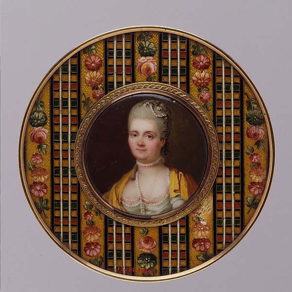 Box with portrait of a woman by Johann Heinrich Hurter, The Metropolitan Museum of Art