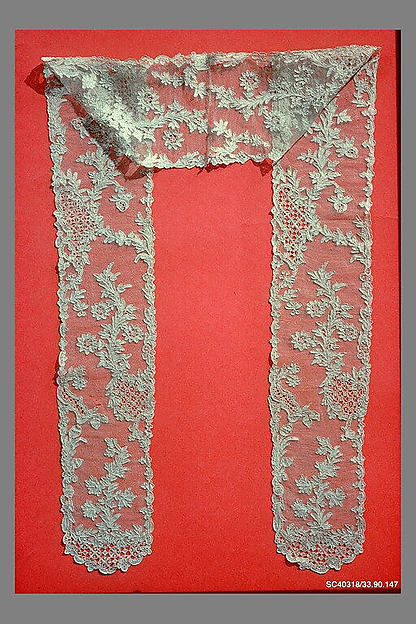Pair of lappets by an unrecorded maker, The Metropolitan Museum of Art