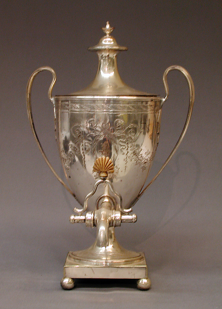 Tea urn by an unrecorded maker, The Metropolitan Museum of Art