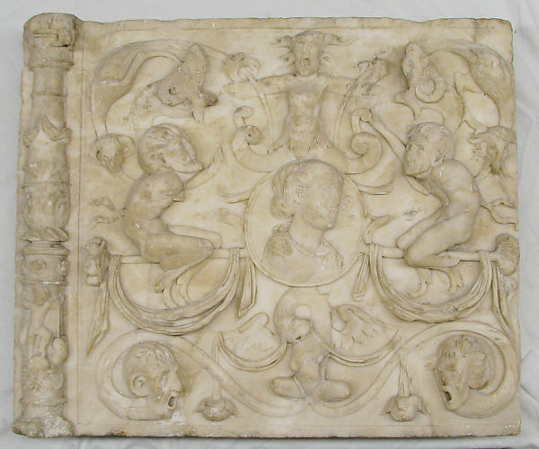 Architectural ornament panel by an unrecorded maker, The Metropolitan Museum of Art