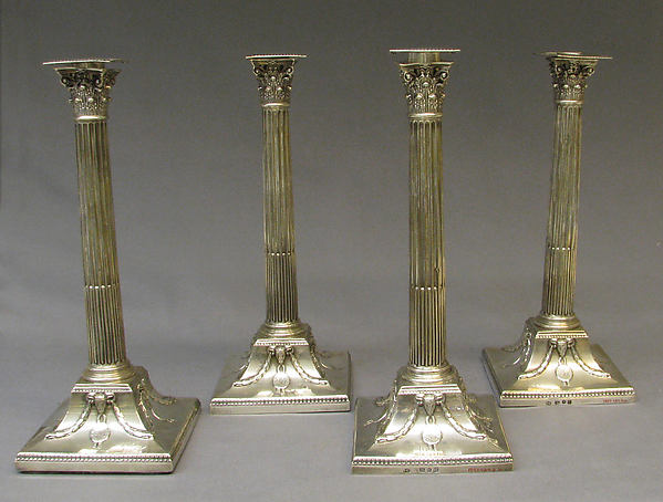 Four candlesticks