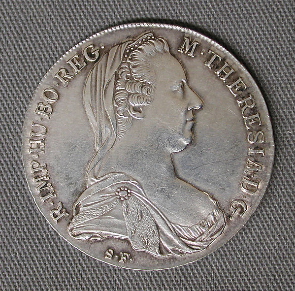 Thaler of Empress Maria Theresa