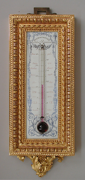 Wall thermometer by an unrecorded maker, The Metropolitan Museum of Art