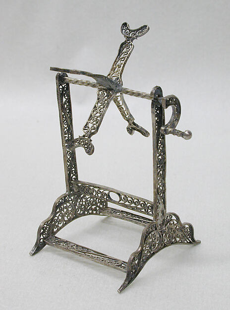 Miniature flax reel (part of a set) by an unrecorded maker, The Metropolitan Museum of Art