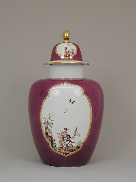 Vase with cover