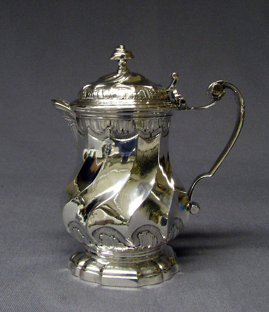 Mustard pot by Louis-Gaspard Thévenot, The Metropolitan Museum of Art