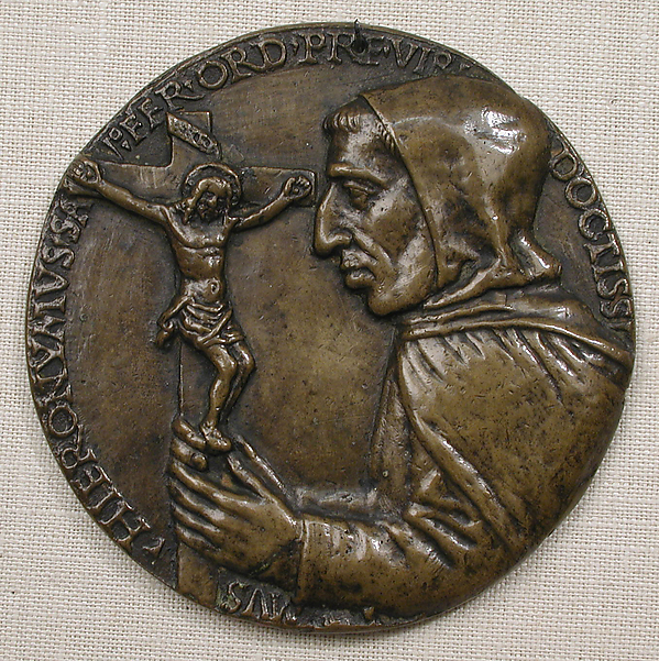 Girolamo Savonarola (1452–1498) by Niccolò Fiorentino (Niccolò di Forzore Spinelli)