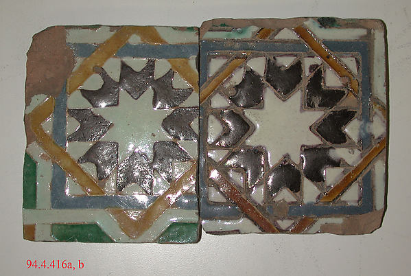 Wall tiles by an unrecorded maker, The Metropolitan Museum of Art