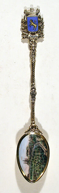 Souvenir spoon with view of Turin by an unrecorded maker, The Metropolitan Museum of Art