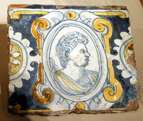 Wall tile by an unrecorded maker, The Metropolitan Museum of Art