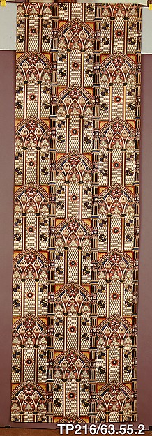 Length of roller printed cotton by an unrecorded maker, The Metropolitan Museum of Art