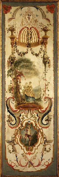September and October (part of a set illustrating the months of the year)