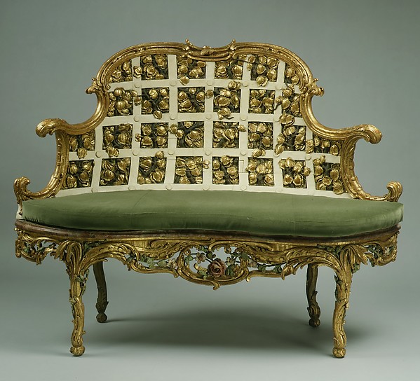 Johann Michael Bauer, Settee (one of a pair) (part of a set)