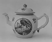 Sugar bowl with cover (part of a service) | Chinese, for Continental European market | The ...