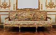 Frame by Nicolas-Quinibert Foliot | Settee (part of a set) | French ...