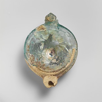 Image for Glass oil lamp