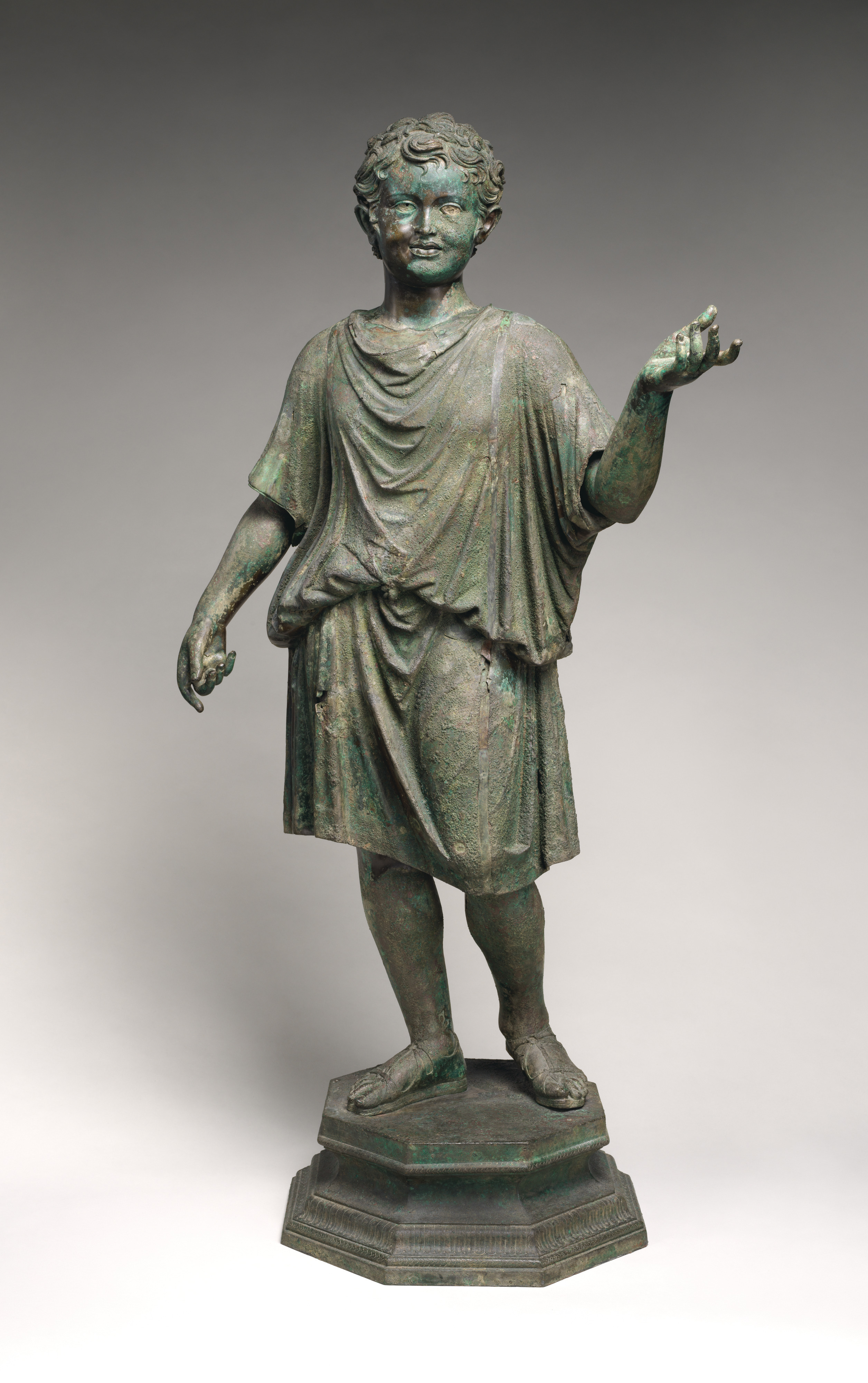 Ancient Roman Tunic Statues