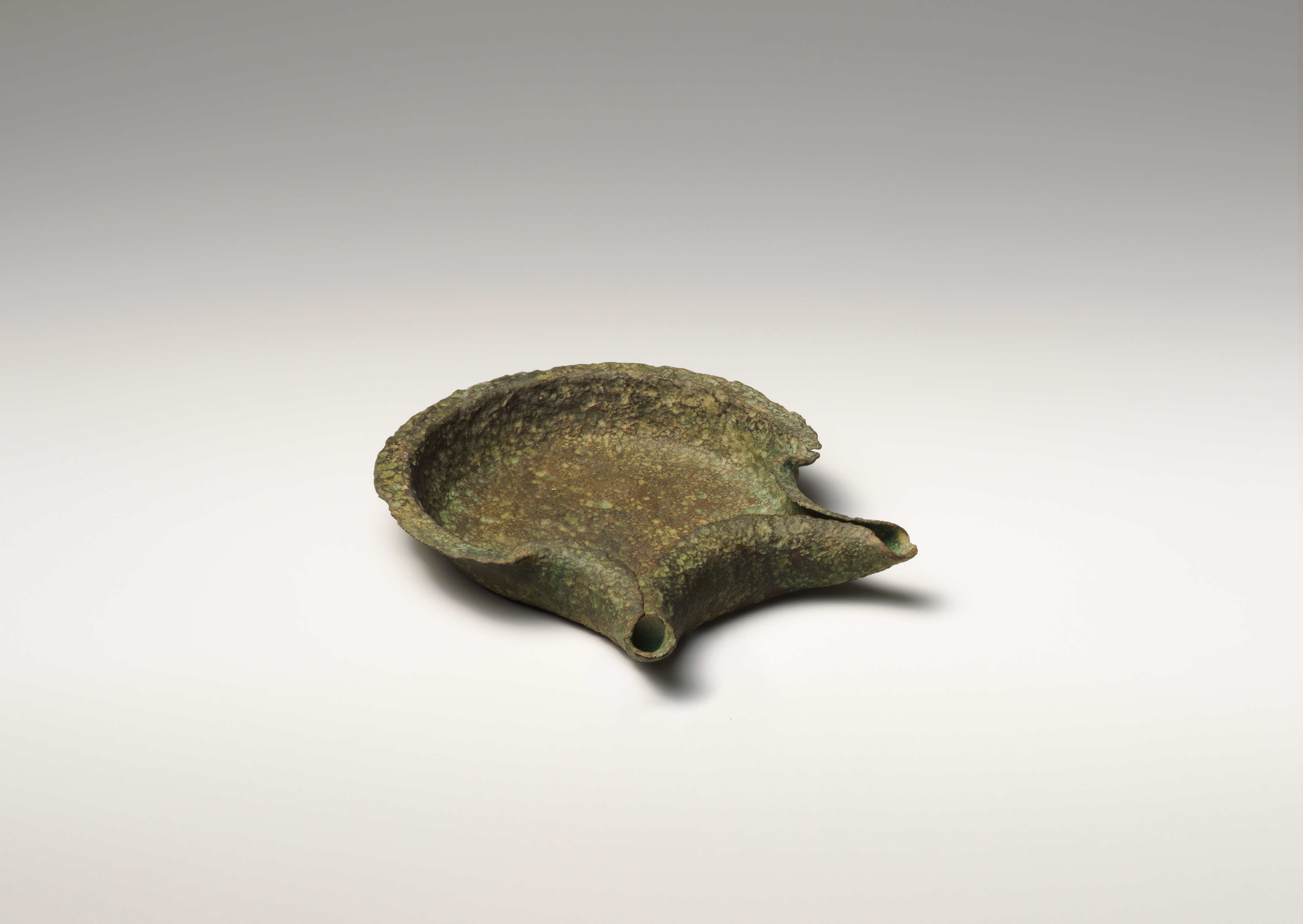 Bronze saucer-shaped lamp | Cypriot | Cypro-Archaic or Cypro-Classical ...