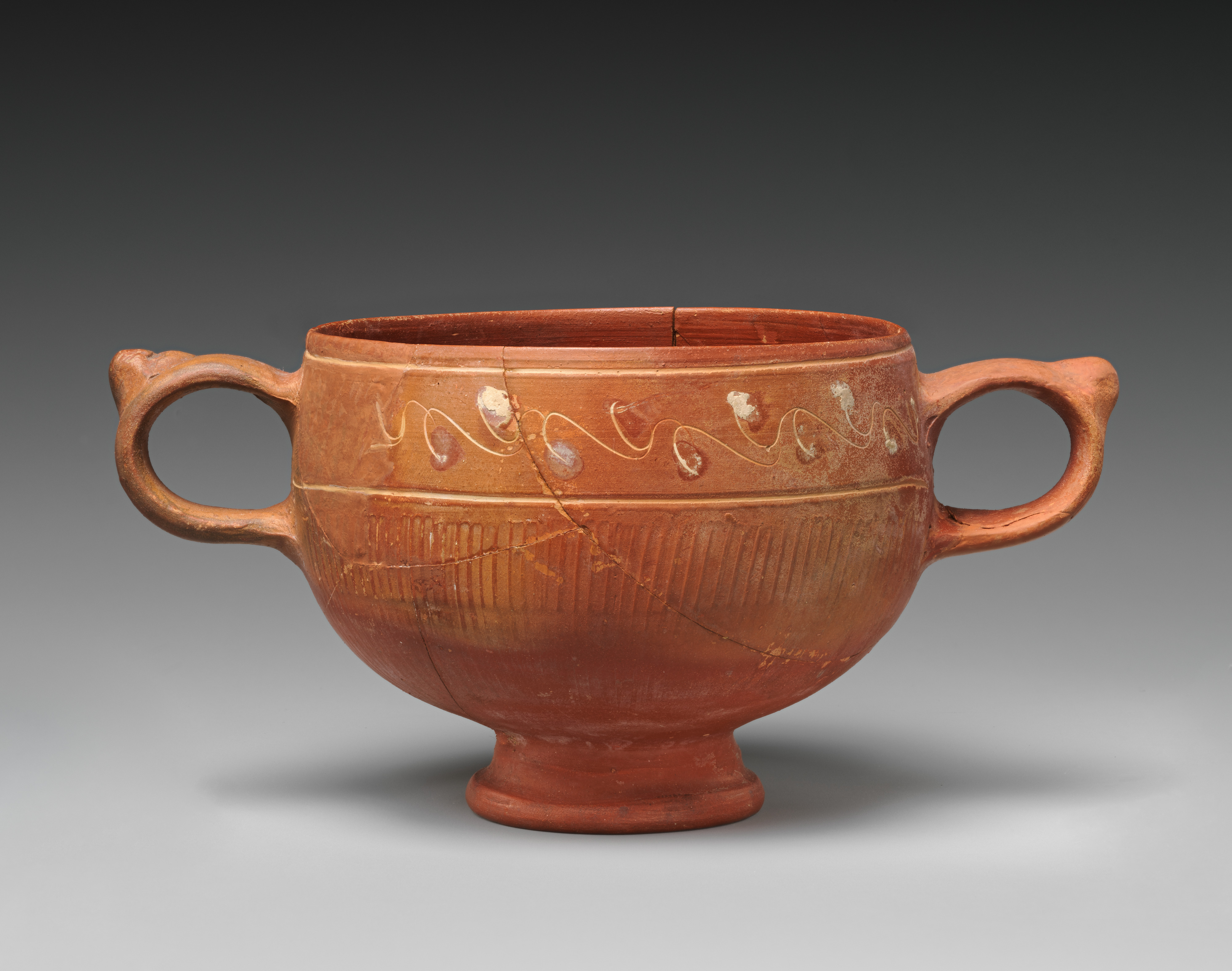 Terracotta cup