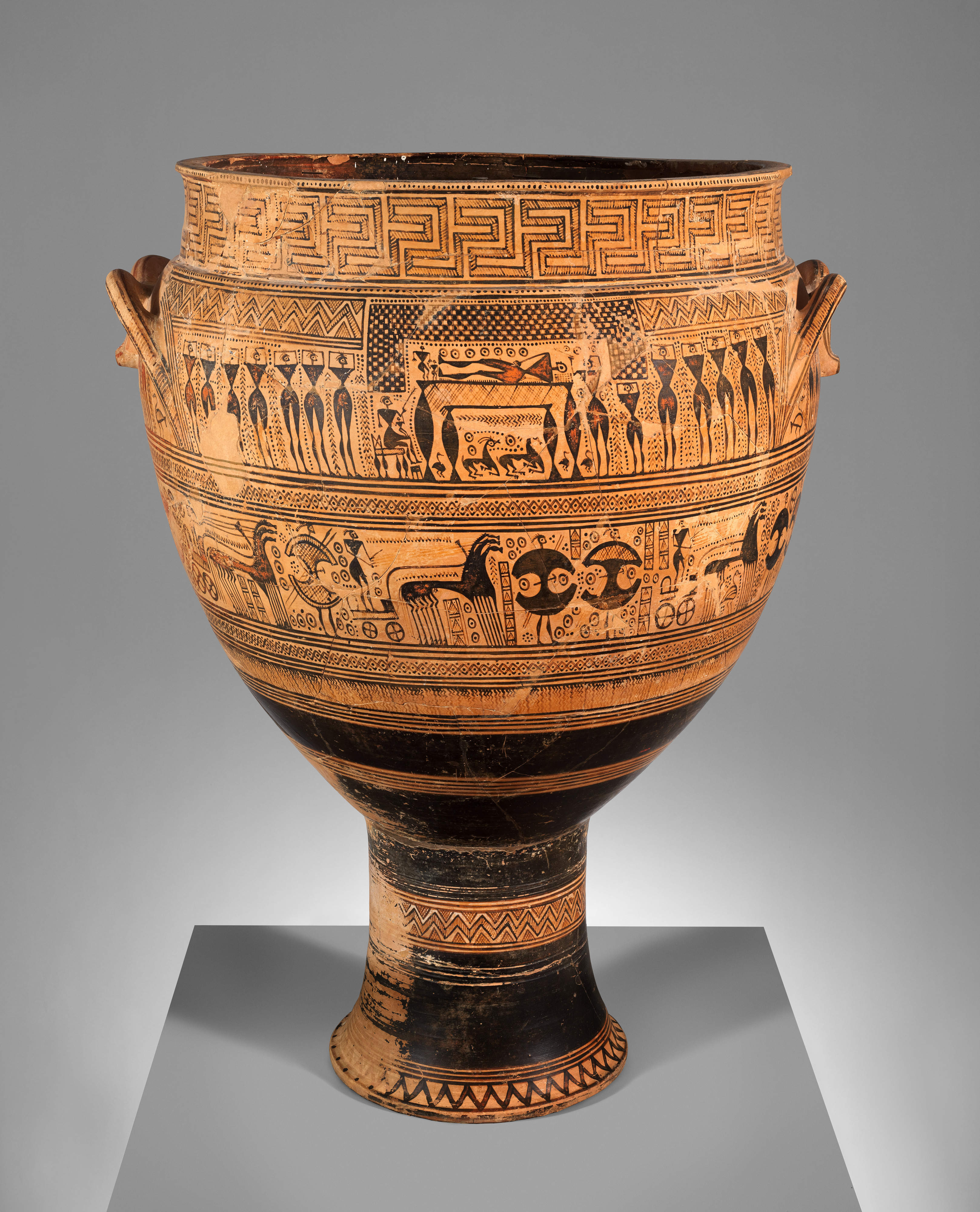 Terracotta krater