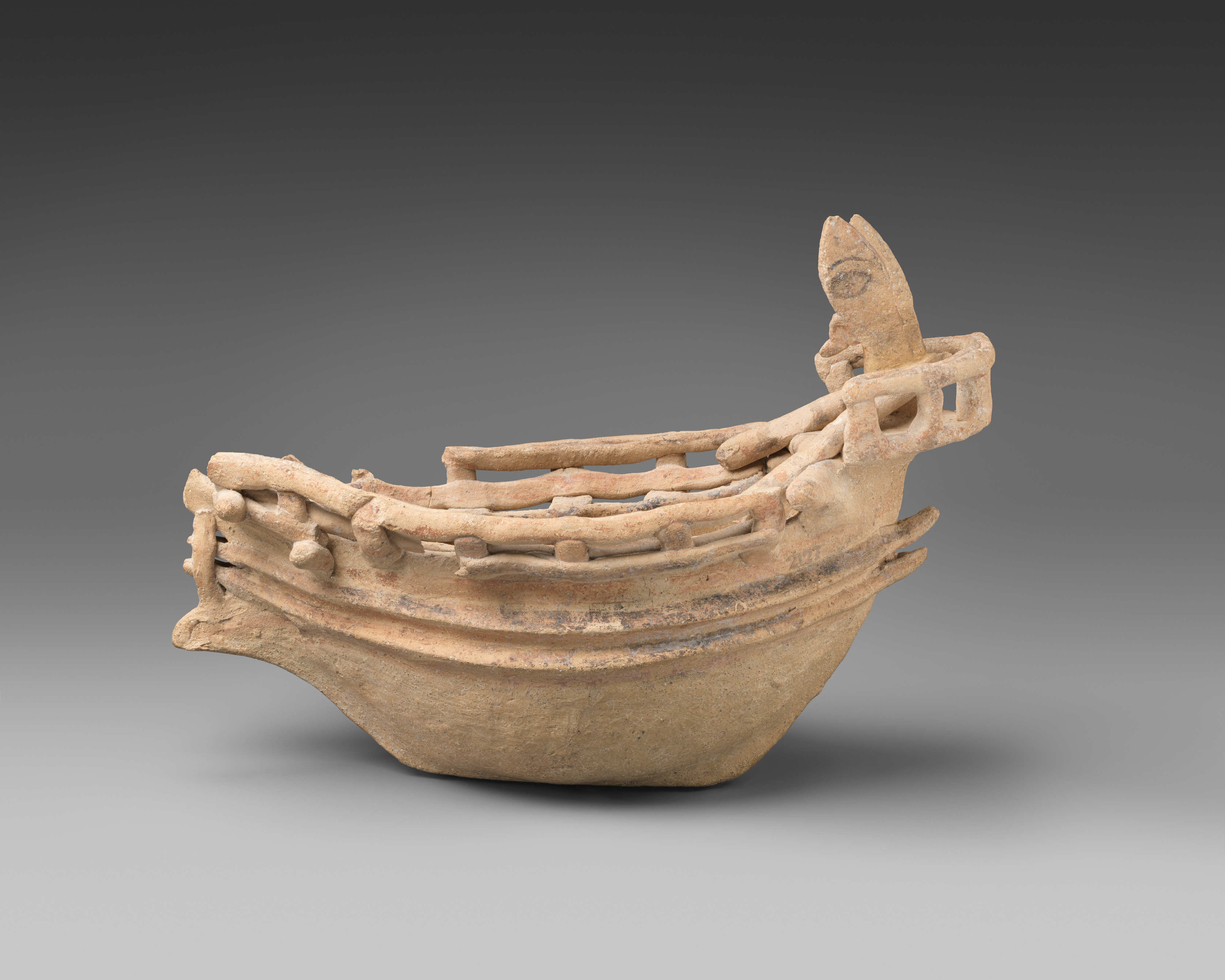 Terracotta model of a ship - Cypriot - Cypro-Archaic II - The