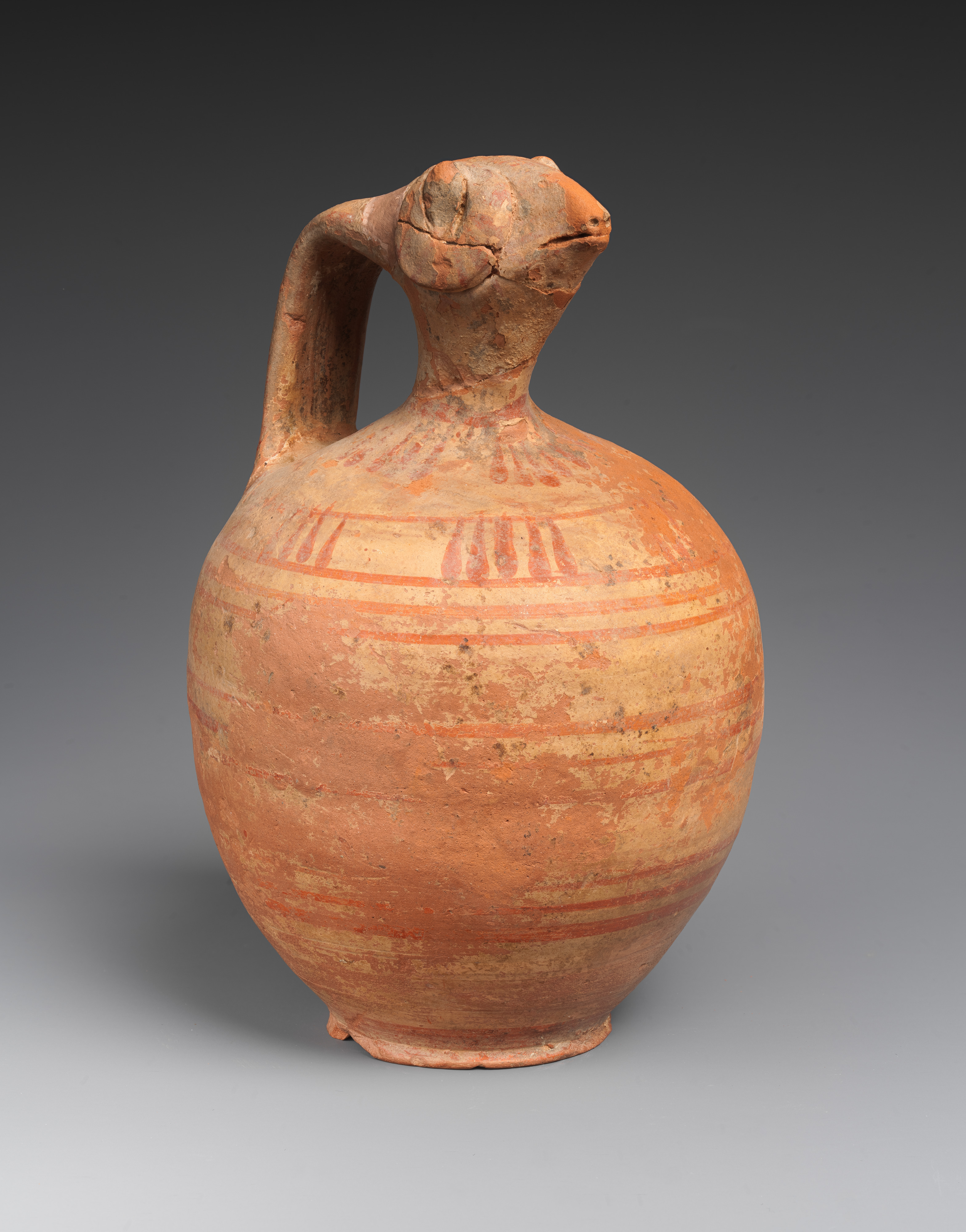 Terracotta siphon - Lydian - Archaic - The Metropolitan Museum of Art