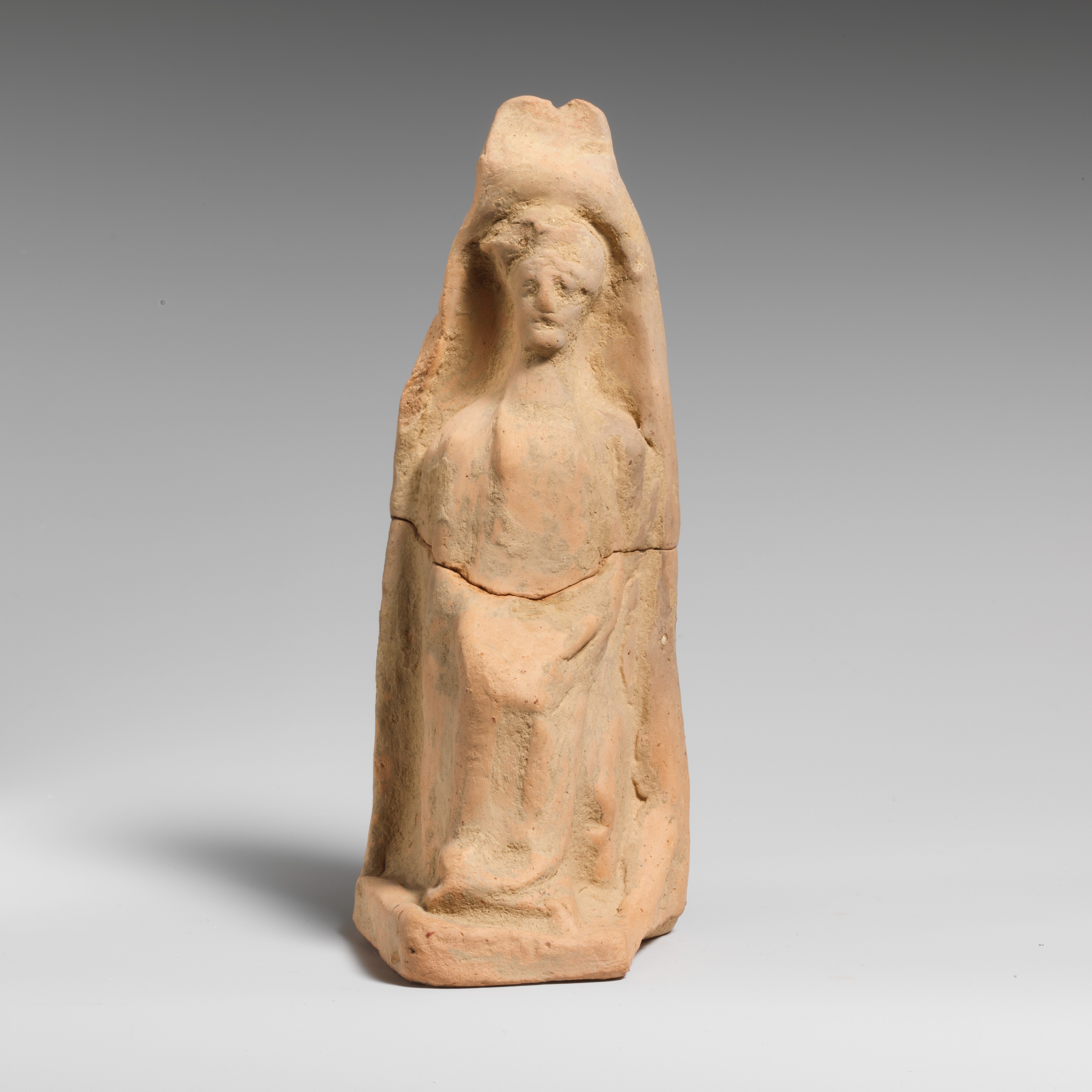 Terracotta Statuette Of A Seated Female Figure | Greek | Late Classical ...