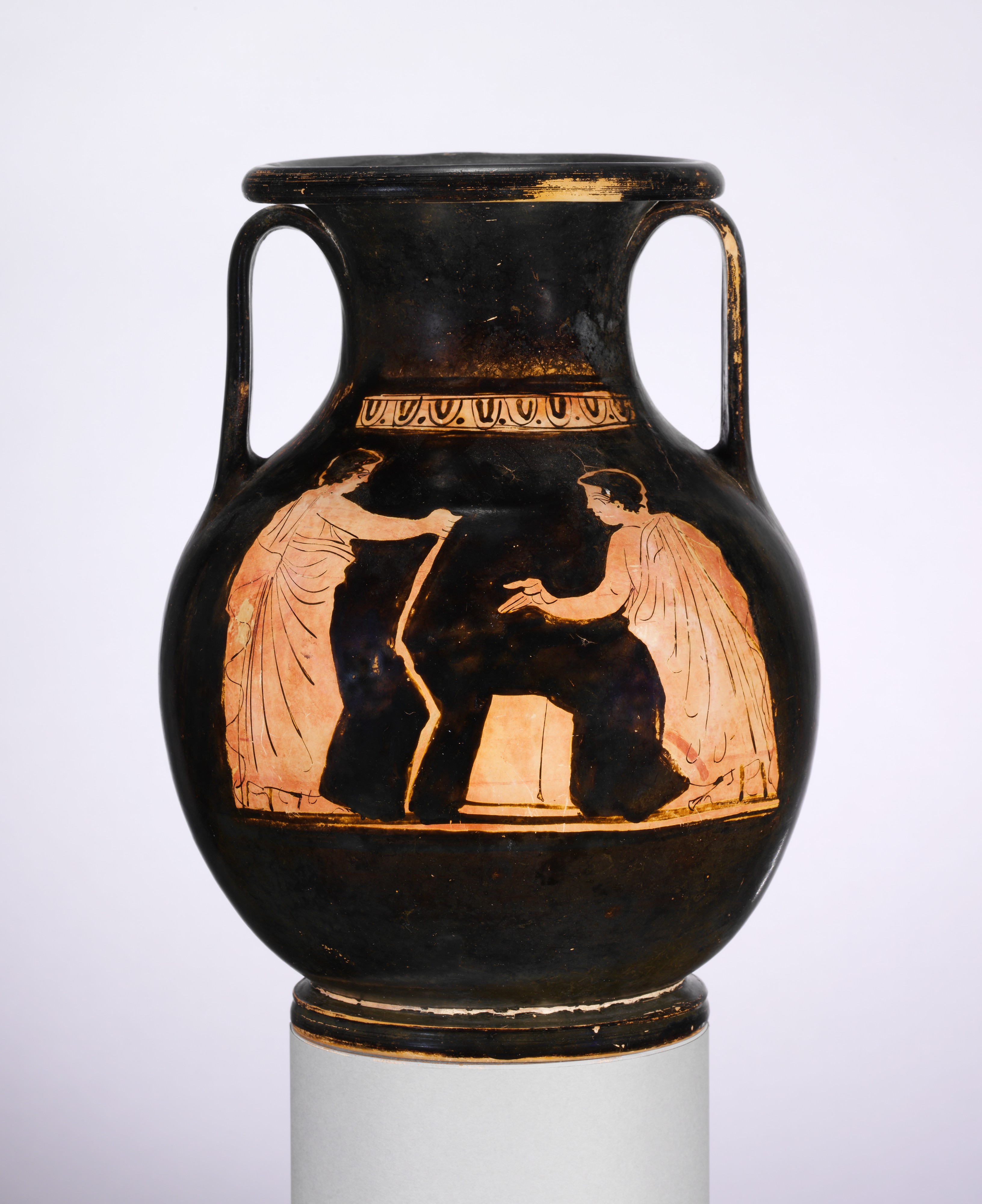 espacio En contra rigidez Terracotta pelike (jar) | Greek, Corinthian | Classical | The Metropolitan  Museum of Art